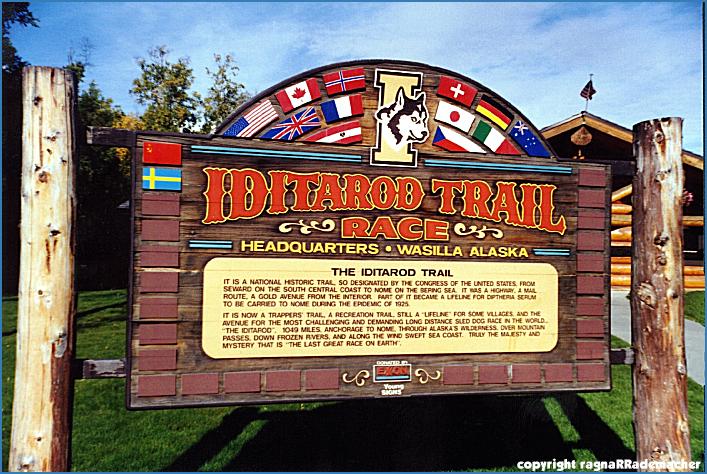 Alaska Bild: Wasilla Iditarod Headquarter
