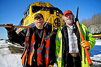 Railroad Alaska - Danny und Animal (c) Destination Alaska / DMAX